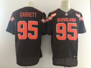 Cleveland Browns 95 Myles Garrett elite Football Jersey Brown