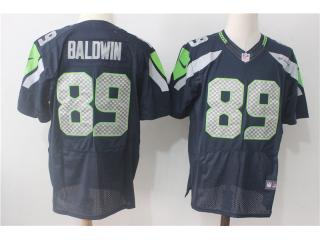 Seattle Seahawks 89 Doug Baldwin Elite Football Jersey Navy Blue