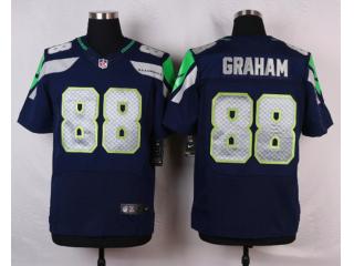 Seattle Seahawks 88 Jimmy Graham Elite Football Jersey Navy Blue