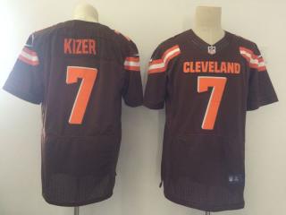 Cleveland Browns 7 DeShone Kizer Elite Football Jersey Brown