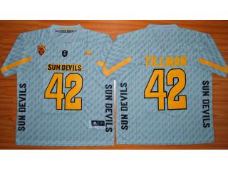 Arizona State Sun Devils 42 Pat Tillman College Football Jersey Gray