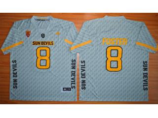 Arizona State Sun Devils 8 D.J. Foster College Football Jersey Red