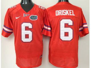 Florida Gators 6 Jeff Driskel College Football Jersey Orange