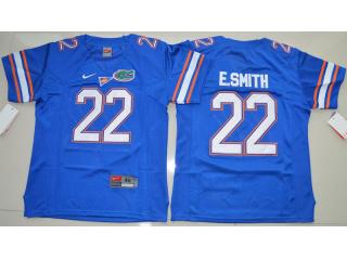 Youth Florida Gators 22 Emmitt Smith College Football Jersey Blue