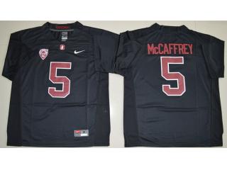 Stanford Cardinal 5 Christian McCaffrey College Football Jersey Black