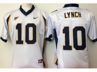 California Golden Bears 10 Marshawn Lynch College Football Jersey White