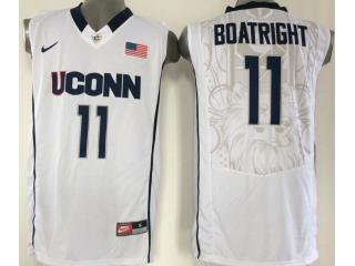 Uconn Huskies 11 Ryan Boatright College Basketball Jersey White