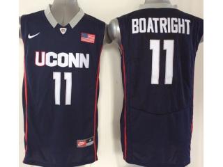 Uconn Huskies 11 Ryan Boatright College Basketball Jersey Navy Blue