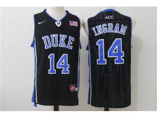 Duke Blue Devils 14 Brandon Ingram College Basketball Jersey Black