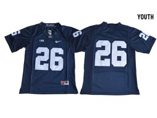 Youth Penn State Nittany Lions 26 Saquon Barkley Limited Football Jersey Blue