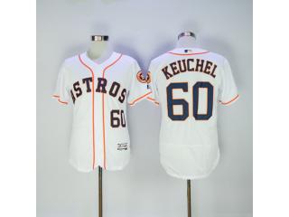 Houston Astros 60 Dallas Keuchell FlexBase Baseball Jersey White