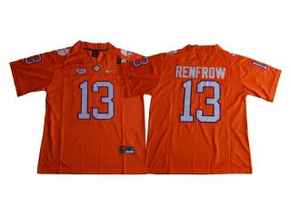 2017 New Clemson Tigers 13 Hunter Renfrow Limited College Football Jersey Orange