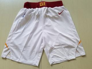 2017-2018 Cavaliers Nike shorts White