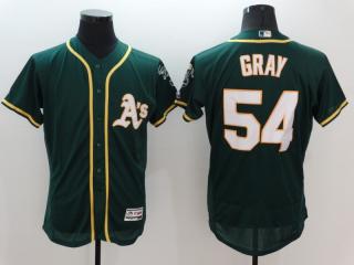 Oakland Athletics 54 Sonny Gray Flexbase Baseball Jersey Green