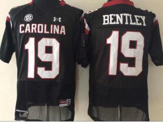 South Carolina Gamecock 19 Jake Bentley College Football Jersey Black