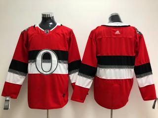 Adidas Ottawa Senators Blank Ice Hockey Jersey Red