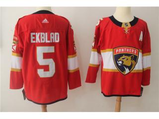 Adidas Florida Panthers 5 Aaron Ekblad Ice Hockey Jersey Red