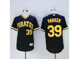 Pittsburgh Pirates 39 Dave Parker Flexbase Baseball Jersey Black