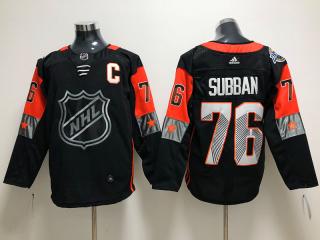 2018 NHL all star Adidas Classic Nashville Predators 76 P.K Subban Ice Hockey Jersey Black