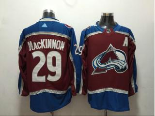 Adidas Colorado Avalanche 29 Nathan MacKinnon Ice Hockey Jersey Red