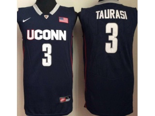 Uconn Huskies 3 Diana Taurasi College Basketball Jersey Navy Blue