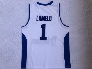 BC Vytautas 1 LaMelo Ball Basketball Jersey White