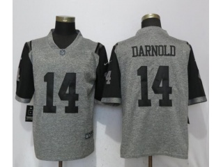 New York Jets 14 Sam Darnold Gridiron Limited Jersey Gray