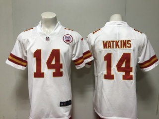 Kansas City Chiefs 14 Sammy Watkins Football Jersey White Vapor Untouchable Limited