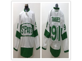 Reebok Toronto Maple #91 John Tavares White St. Pats Hockey Jersey