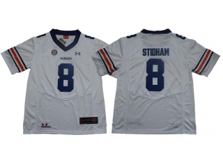 Auburn Tigers 8 Jarrett Stidham Football Jersey White