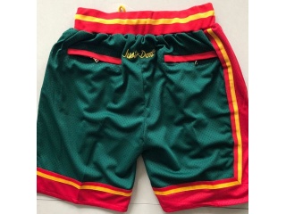 Seattle Super Sonics Throwback Shorts Green