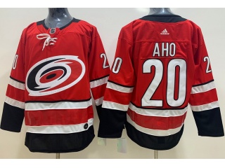 Adidas Carolina Hurricanes #22 Sebastian Aho Hockey Jersey Red