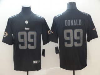 Los Angeles Rams #99 Aaron Donald Impact Men's Vapor Untouchable Limited Jersey Black