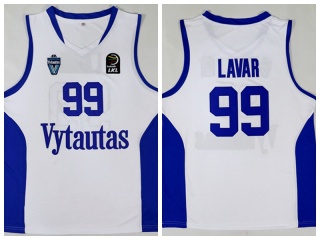 BC Vytautas 99 LaVar Ball Basketball Jersey White