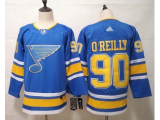 Adidas St.Louis Blues #50 Jordan Binnington Hockey Jersey Blue