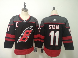 Adidas Carolina Hurricanes 11 Eric Stall Hockey Jersey Black