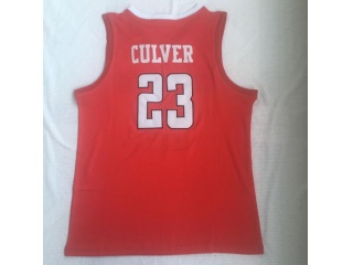 Texas Tech 23 Jarrett Culver College Football Jersey Red