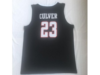 Texas Tech 23 Jarrett Culver College Football Jersey Black