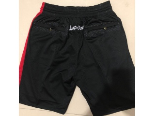 Portland Trail Blazers Throwback Basketball Shorts Black