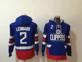 Los Angeles Clippers 2 Kawhi Leonard Hoodie Blue