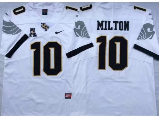 UCF Knights 10 McKenzie Milton Limited Football Jersey White