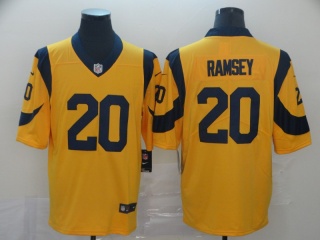 Los Angeles Rams 20 Jalen Ramsey Color Rush Limited Jersey Yellow