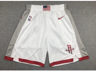 Houston Rockets 2019-20 City Shorts White 