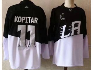 Adidas Los Angeles Kings #11 Anze Kopitar 2020 Stadium Series Hockey Jersey Black