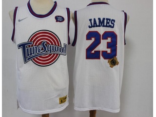 Space Jam Tune Squad #23 Lebron James Jersey White