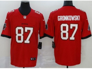 Tampa Bay Buccaneers #87 Rob Gronkowski Vapor Limited Jersey Red