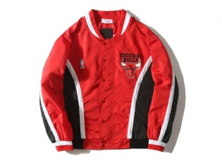 Chicago Bulls Mitchell&Ness Jackets Red