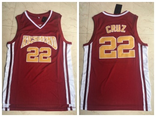 Timo Cruz #22 Richmond Oilers Coach Carter Jersey Red