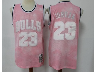 Chicago Bulls #23 Michael Jordan Throwback Jersey Pink 