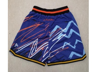 New York Knicks Lighting Just Don Shorts Blue